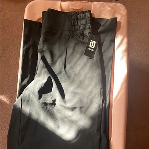 ID Black Wide-Leg Pants
